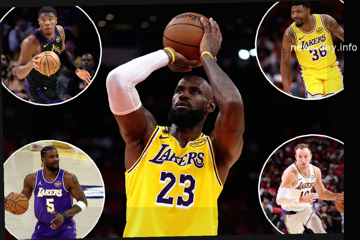 Lakers' Starting Five to Play for Different Teams Next Season