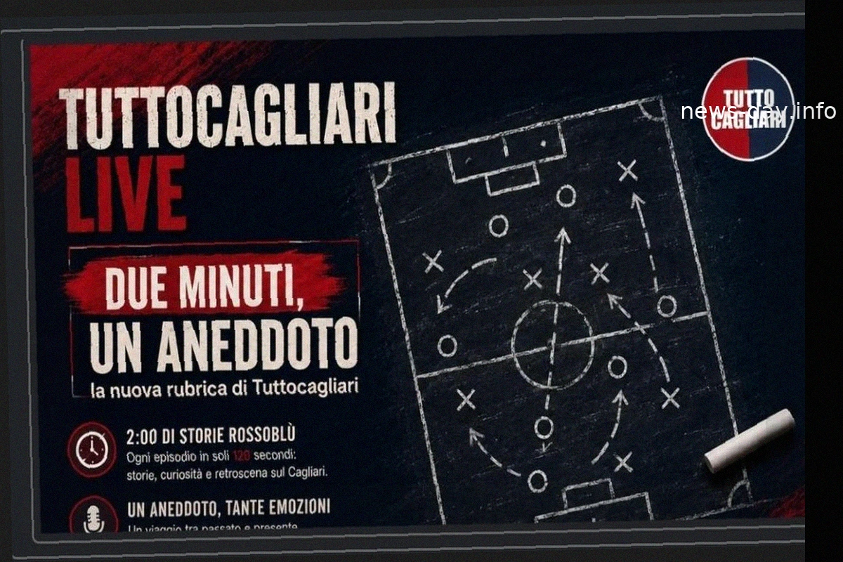 Tuttocagliari Live: Don't Miss the Eleventh Episode of "Due minuti, un aneddoto"