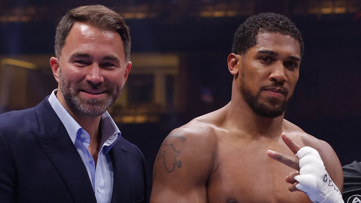 Preview Eddie Hearn: Anthony Joshua fight ‘would lead to the end of Jake Paul’