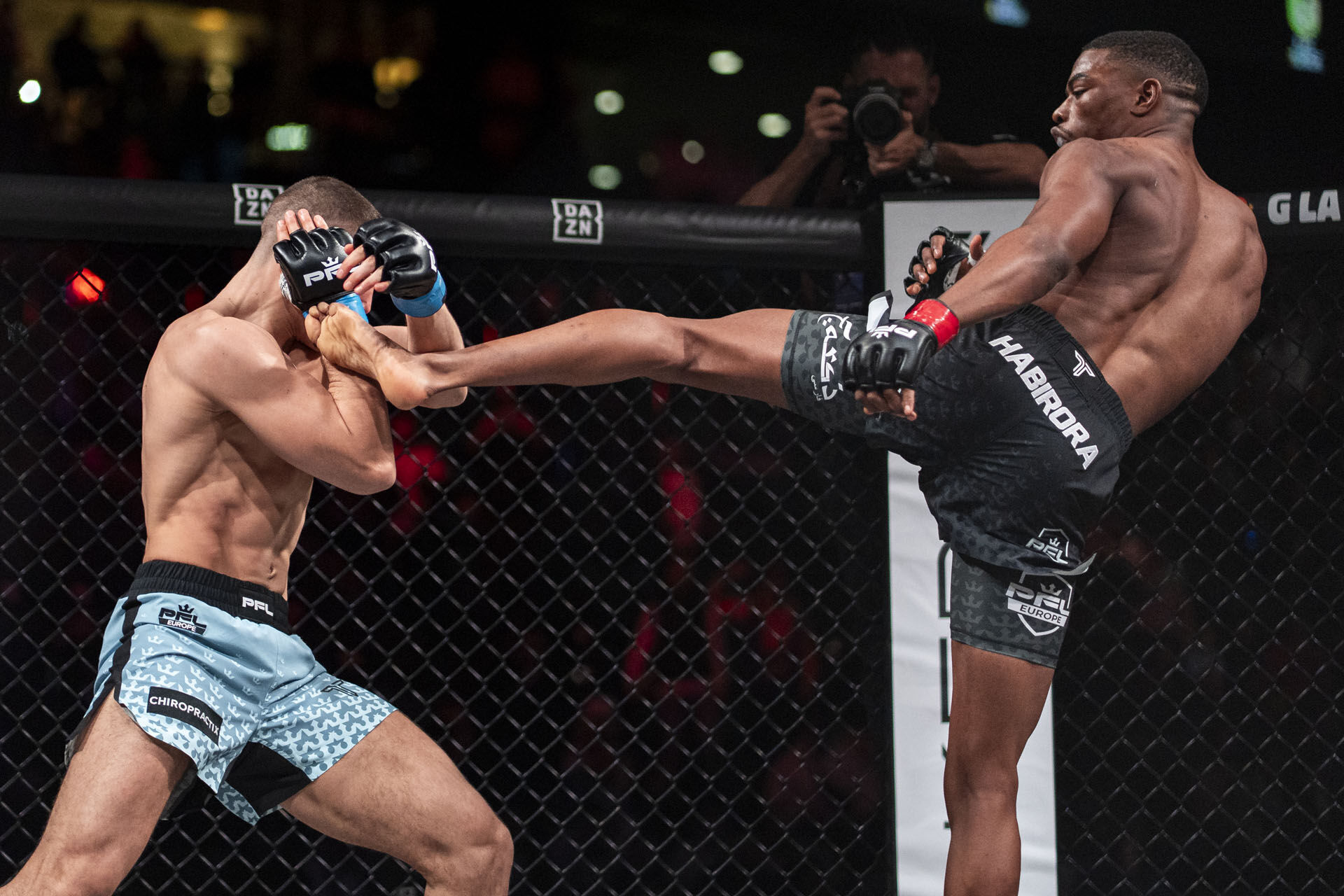 Preview Gustavo Oliveira Delivers Stunning Spinning Back Elbow at PFL Europe 2