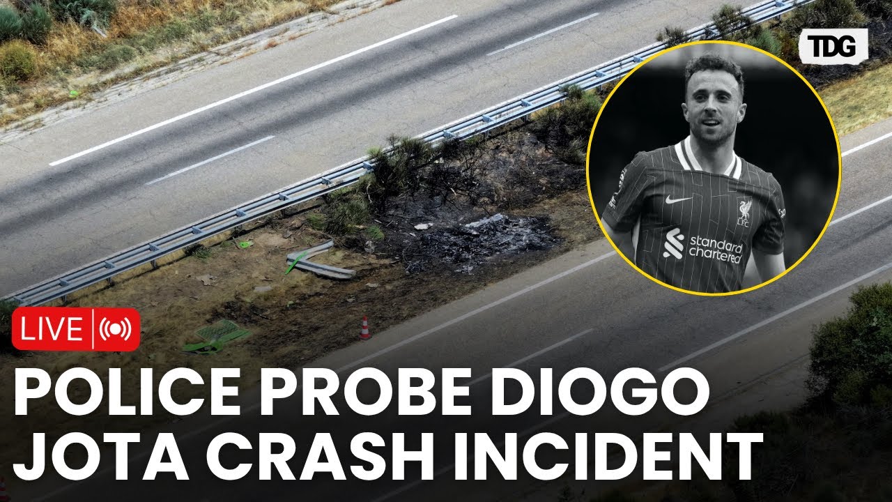Preview Police Suspect Speeding in Fatal Crash Involving Diogo Jota