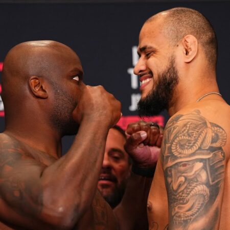 Will Derrick Lewis vs. Tallison Teixeira Finally Deliver a Heavyweight Finish at UFC Nashville?