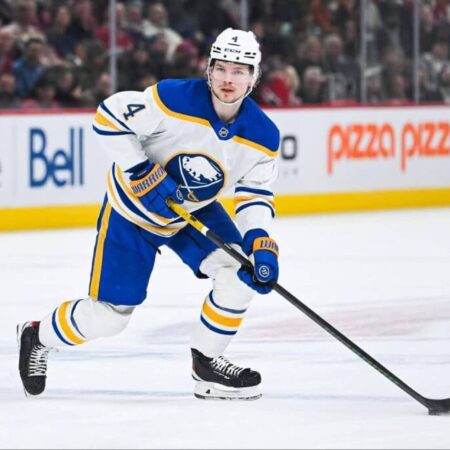 Sabres Re-Sign Bowen Byram to Two-Year, $12.5M Contract