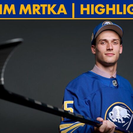 Sabres Ink First-Rounder Radim Mrtka to Entry-Level Deal