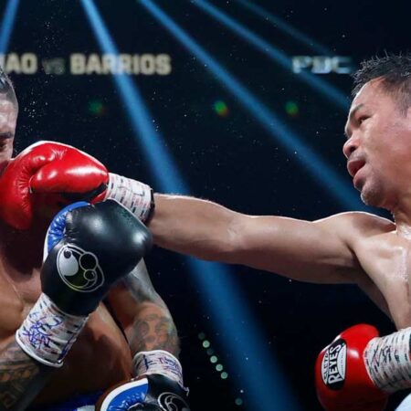 Manny Pacquiao vs. Mario Barrios Official Weigh-in Results