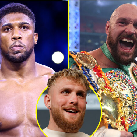 Tyson Fury Backs Jake Paul to Knock Out Anthony Joshua