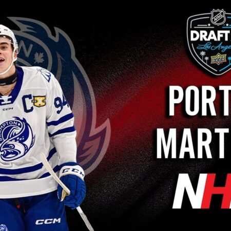 Flyers’ Prospect Porter Martone Chooses Michigan State for Collegiate Career