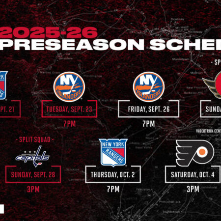 NHL Reveals Comprehensive 2025-26 Pre-Season Schedule