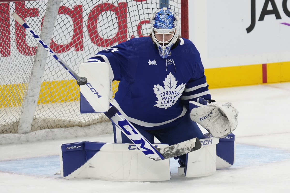 Preview Maple Leafs Extend Goaltender Dennis Hildeby