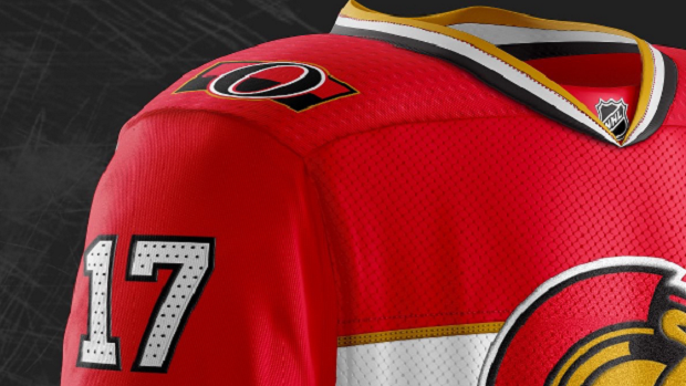 Preview Senators Unveil New Red Third Jersey for 2025-26 Season