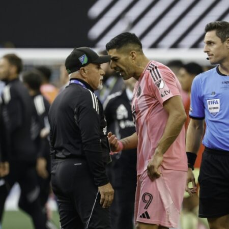 Luis Suarez Suspended Six Games in Leagues Cup for Spitting Incident