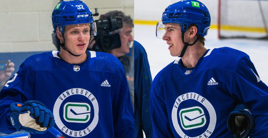 Preview Young Defencemen Tom Willander, Elias Pettersson Aim to Stick with Canucks