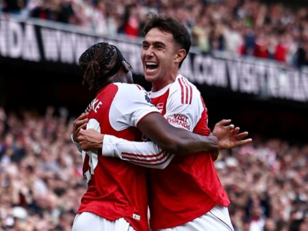 Noni Madueke Shines in Arsenal’s Dominant 3-0 Victory Over Nottingham Forest