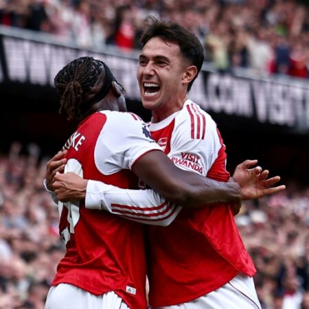 Noni Madueke Shines in Arsenal’s Dominant 3-0 Victory Over Nottingham Forest
