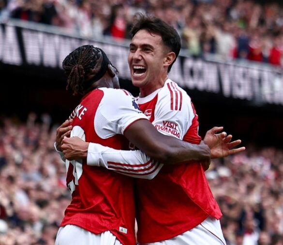 Noni Madueke Shines in Arsenal’s Dominant 3-0 Victory Over Nottingham Forest