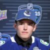 Braeden Cootes Exits Canucks Prospects Game Prematurely