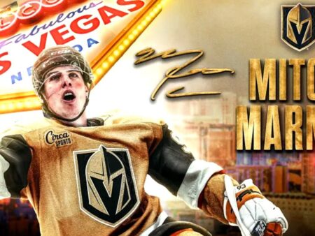 Митч Марнер дебютирует в тренировочном лагере “Вегас Голден Найтс” с целью завоевать Кубок Стэнли