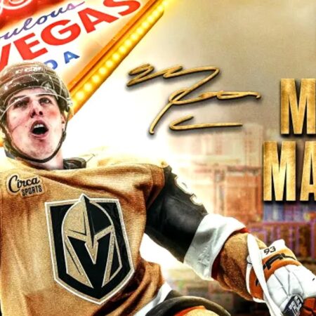 Митч Марнер дебютирует в тренировочном лагере “Вегас Голден Найтс” с целью завоевать Кубок Стэнли