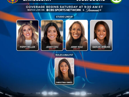 CBS Sports Amplifies UEFA Women’s Champions League Experience with New Studio Program