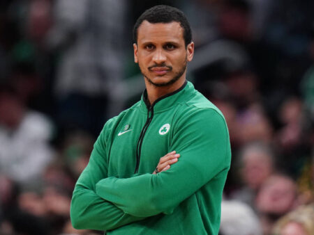 Joe Mazzulla Leads Celtics Coaches to Dominant 57-4 Victory Over Media