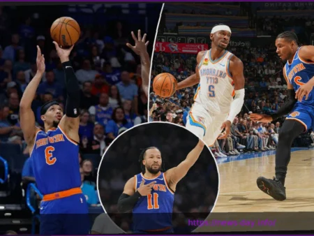 Никс уступили в концовке матча с Тандер: Шай Гилджес-Александер доминирует в решающие моменты