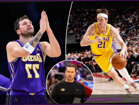 Lakers to Rely on Emerging Talent as Key Player Sidelined