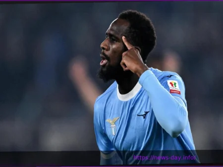 Lazio Welcomes Back Dia: Striker Makes His Mark and Earns Press Acclaim