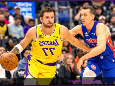Lakers Come Back from Double-Digit Deficit But Winning Streak Ends with Narrow Loss to Pistons