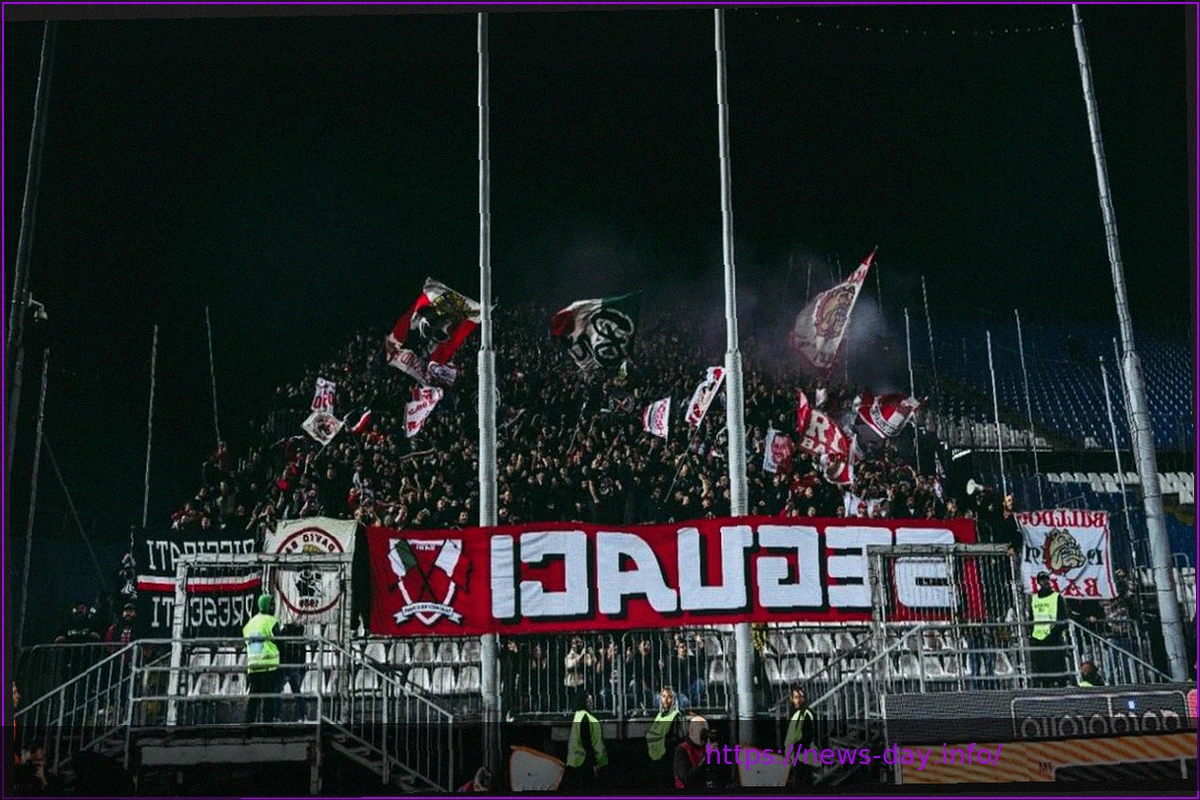 Preview Bari Fans Show Strong Support for Frosinone Clash: Away Sector Numbers Confirmed