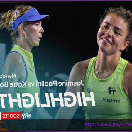 Top Seed Paolini Overcomes First-Set Bagel to Defeat Boulter in Merida Open Quarterfinals