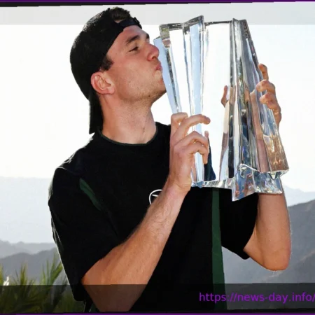 Джек Дрэпер Готовится Защищать Титул на Индиан-Уэллс, Прямой Эфир на Sky Sports