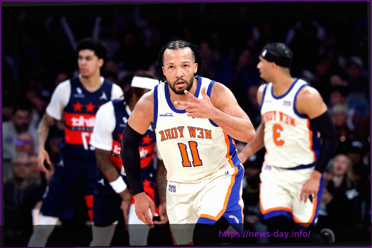 Preview Knicks Secure Dominant Victory Over Struggling Wizards, Extending Winning Streak to Six