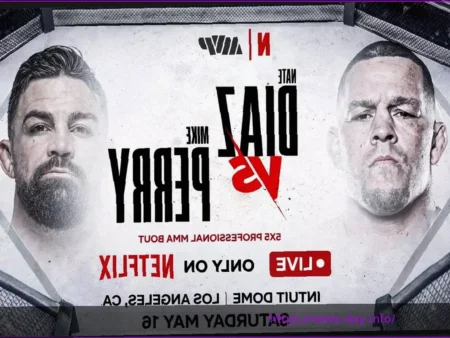 Нейт Диас против Майка Перри