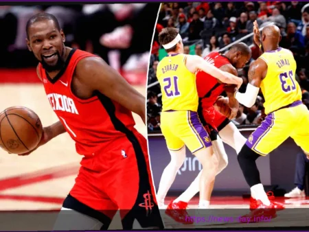 Kevin Durant Takes Full Responsibility for Rockets’ Defeat Against Lakers