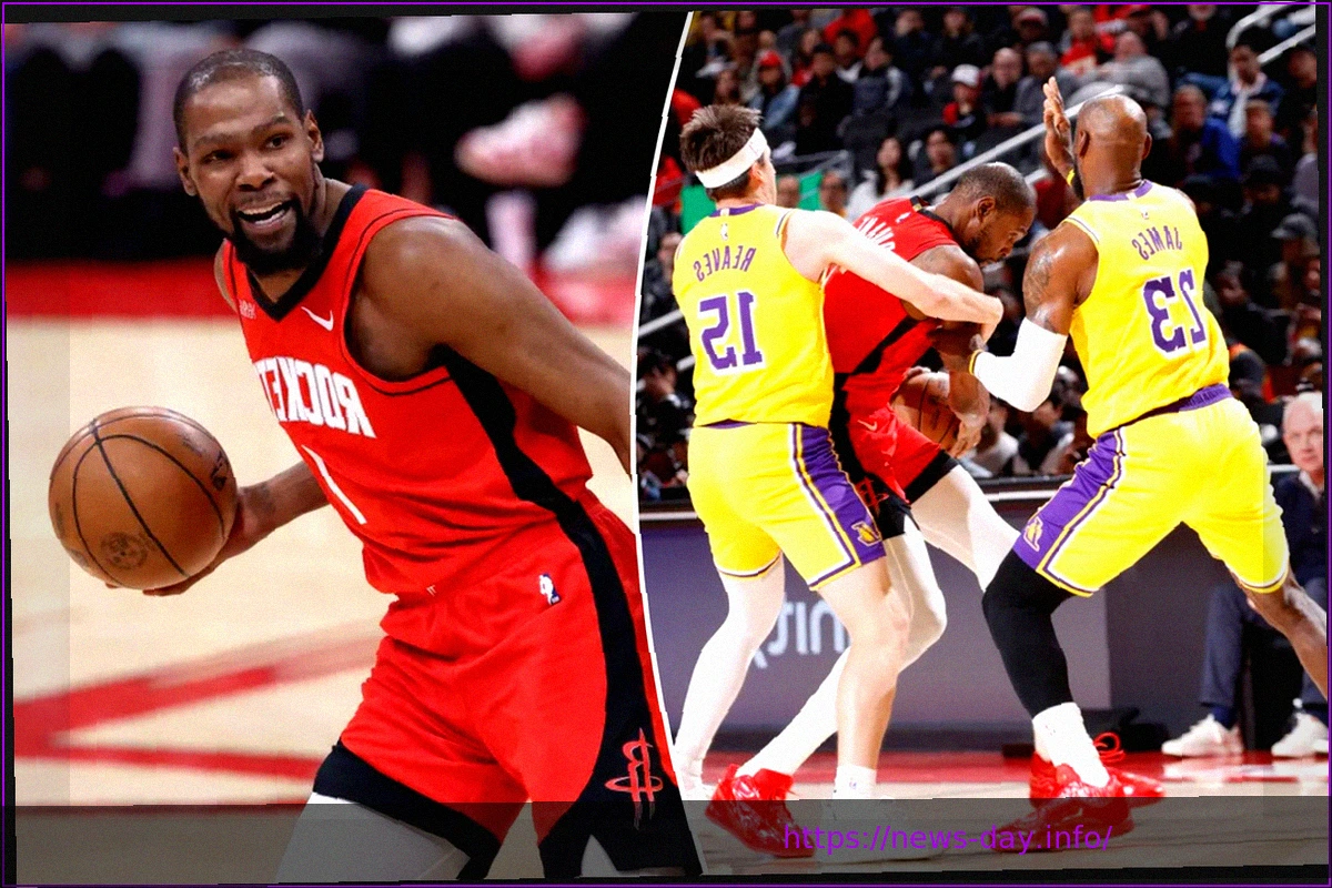 Preview Kevin Durant Takes Full Responsibility for Rockets’ Defeat Against Lakers