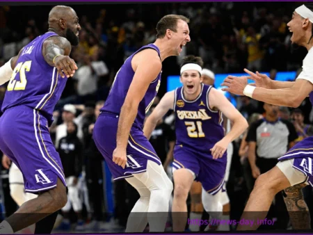Luke Kennard Hits Game-Winner to Lift Lakers to Ninth Straight Win