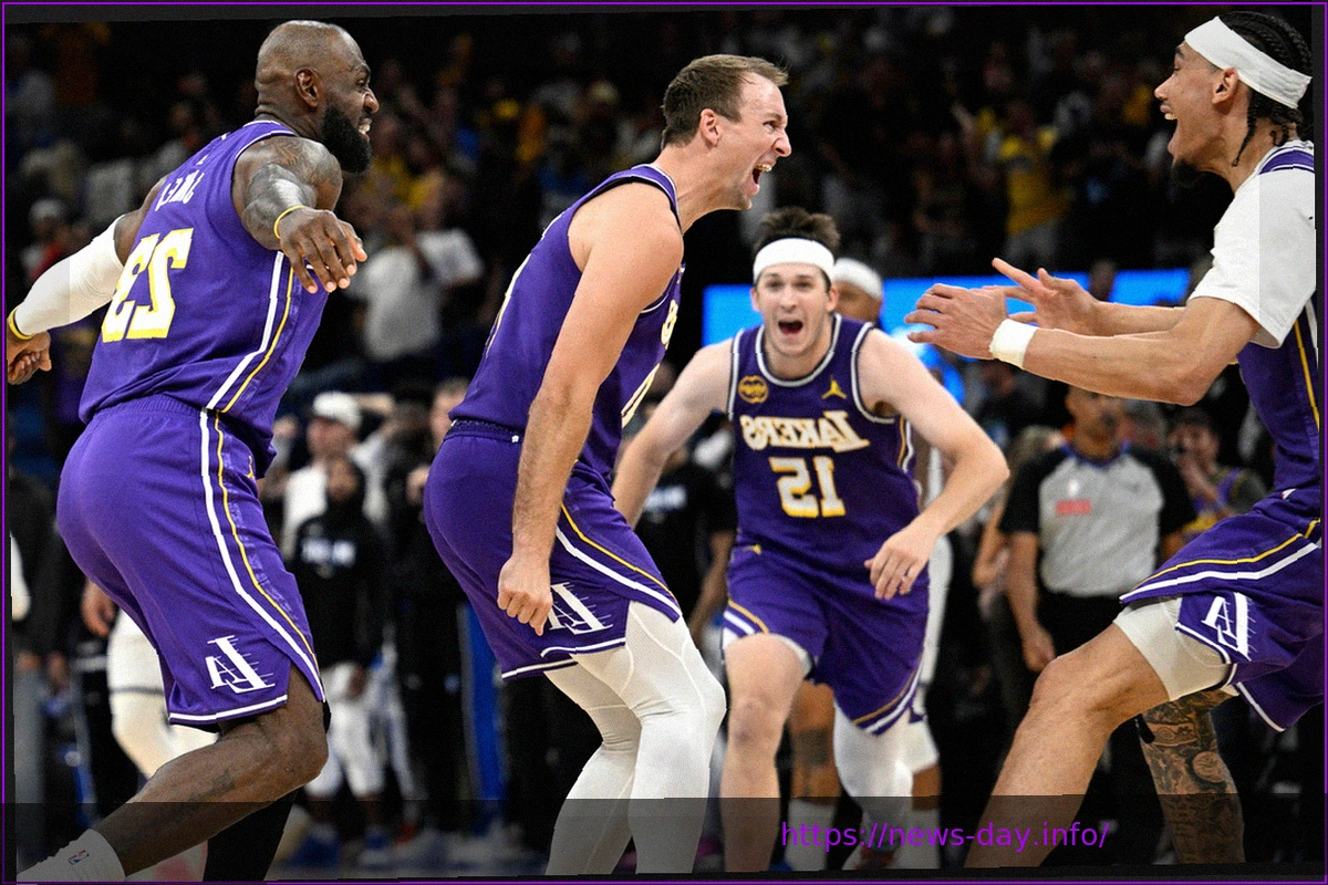 Preview Luke Kennard Hits Game-Winner to Lift Lakers to Ninth Straight Win