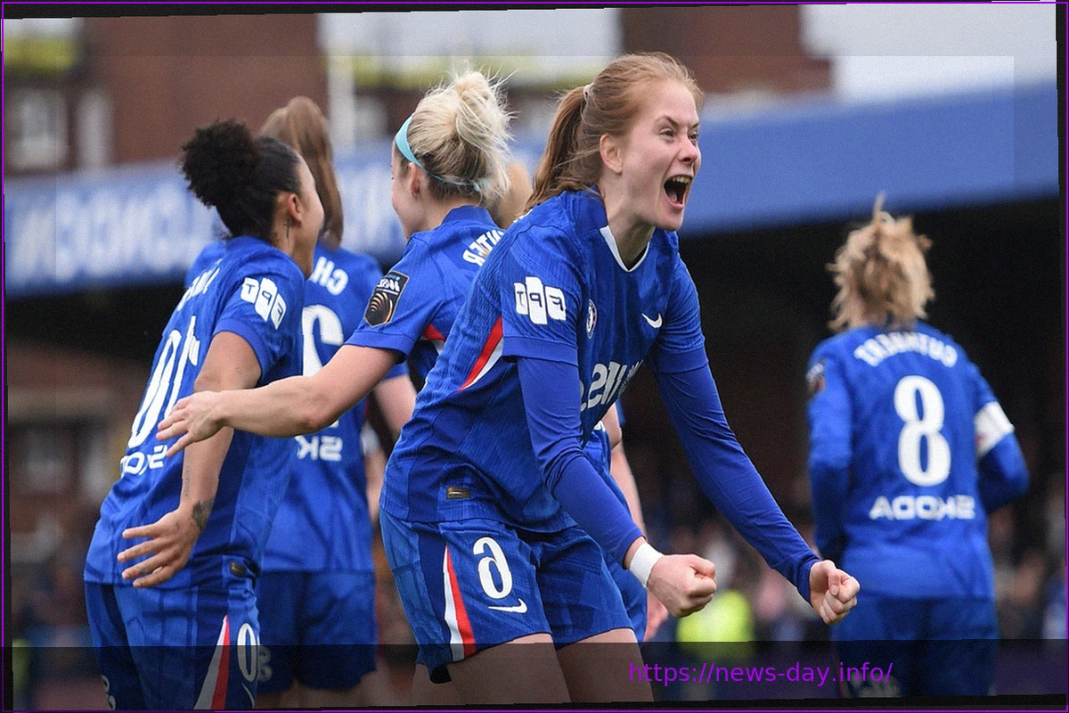 Preview Chelsea Secure Dramatic 4-3 Win Over Aston Villa, Reclaiming Second Place in WSL