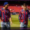 Explained: Why Barcelona players wore Ronaldinho jersey prior to Rayo Vallecano match