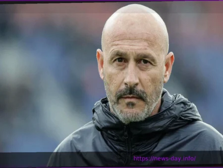 Europa League: Fiorentina Coach Italiano Admits Team is “Faltering,” Aims for Recovery Against Roma