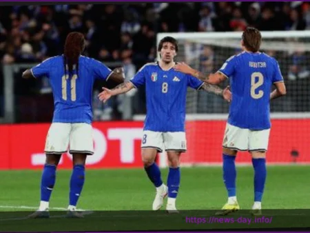 Italy Secures 2-0 Victory Against Northern Ireland with Goals from Tonali and Kean