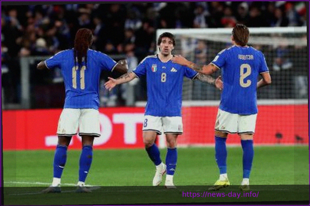Preview Italy Secures 2-0 Victory Against Northern Ireland with Goals from Tonali and Kean