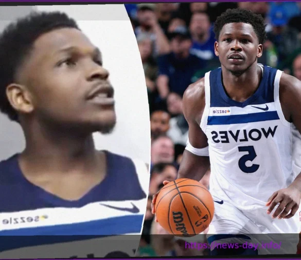 Anthony Edwards’ Candid Bathroom Break Confession Rocks NBA Game Start