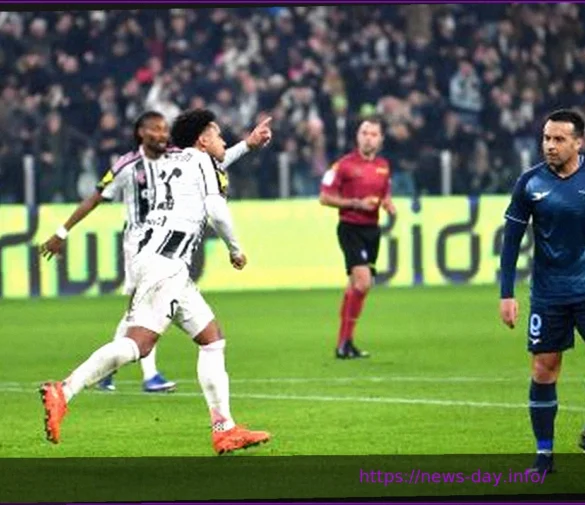 Spalletti’s Playful Slap to Weston McKennie During Juventus Goal Celebration