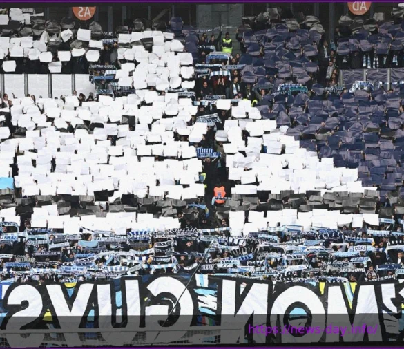 Lazio Organized Fans Rally for Historic Clash Against AC Milan