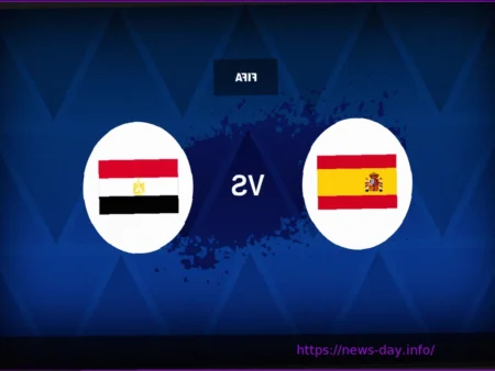 Spain v Egypt: Line-ups, Stats and Preview