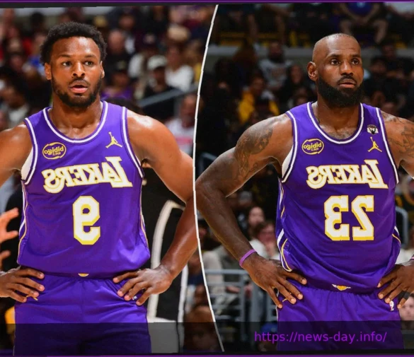 LeBron James Makes NBA History with First Father-Son Assist to Bronny