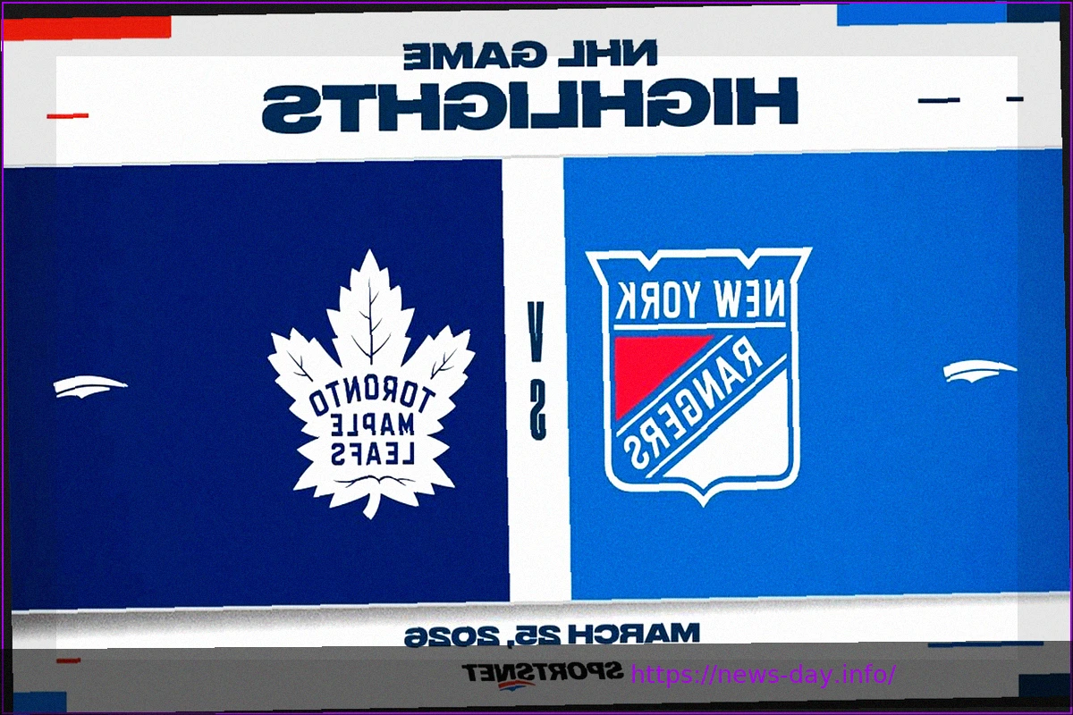 Preview NHL Recap: Bruins Triumph, Sabres Tie for East Lead, Tavares Wins for Leafs (March 25, 2026)