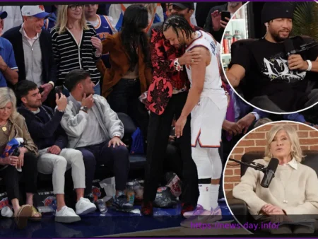 Джален Брансон и Марта Стюарт: неловкая встреча после инцидента с ногой на плей-офф