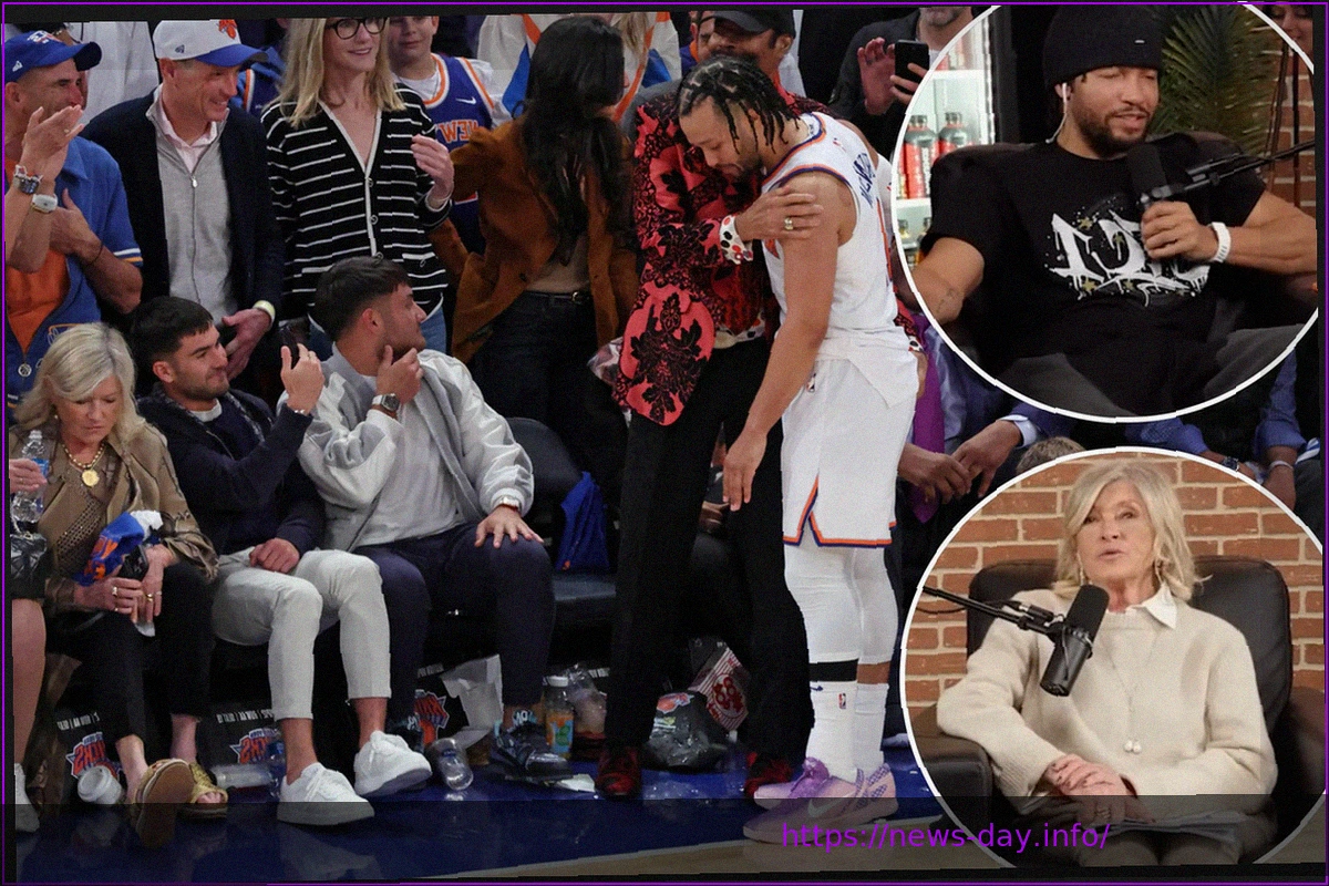 Preview Джален Брансон и Марта Стюарт: неловкая встреча после инцидента с ногой на плей-офф